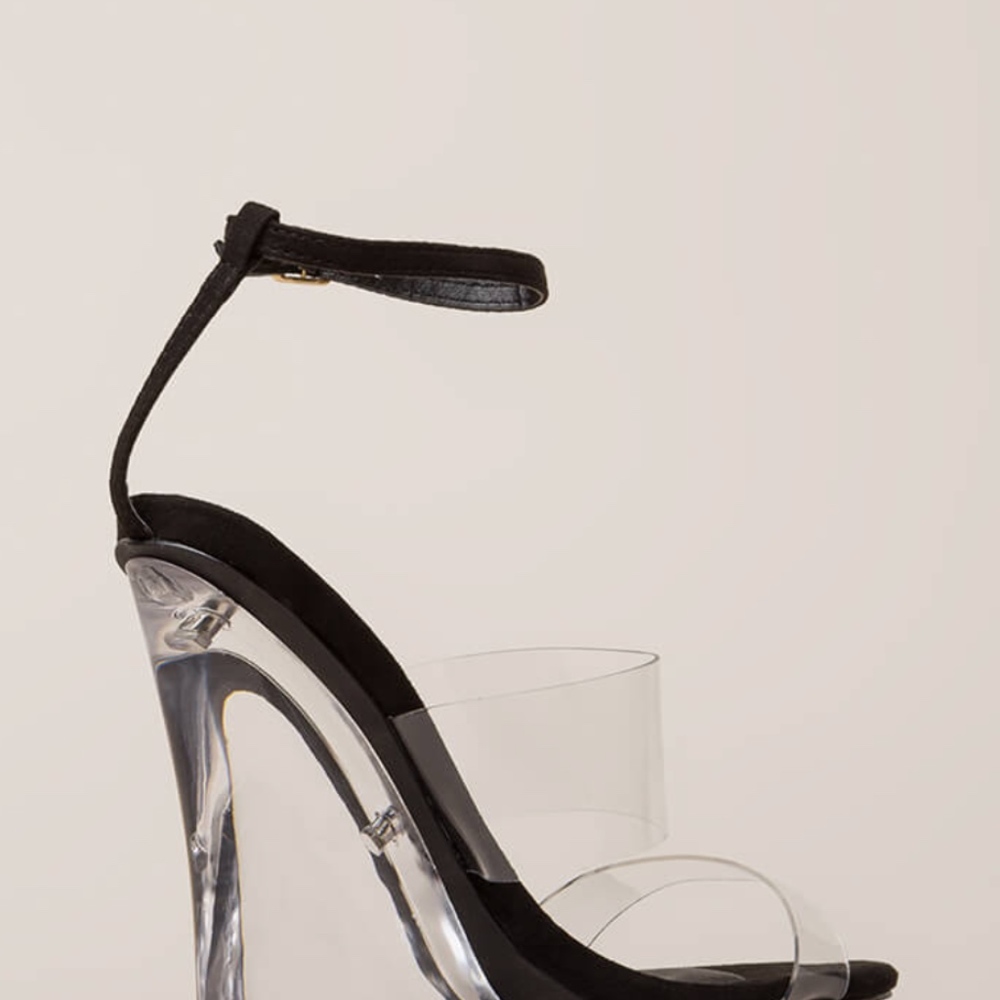 🕶BLK Clear Illusion Wedges🕶 - Picture 4 of 4